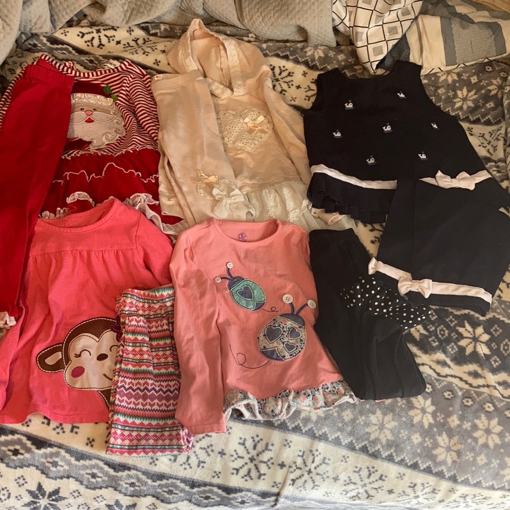 Large 4t lot of girls clothes